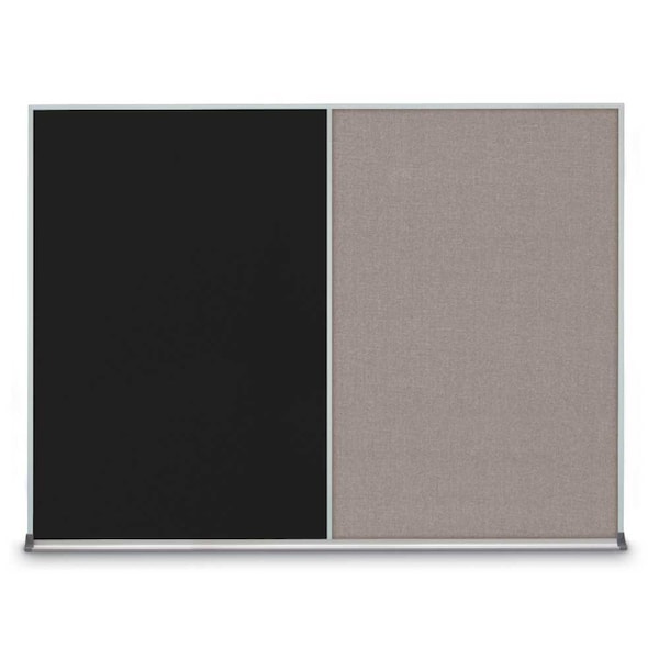 Triple Door Radius Corkboard, 72"X36", B